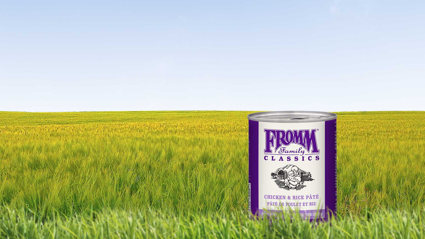 FROMM CLASSIC CHICKEN & RICE PÂTÉ DOG FOOD