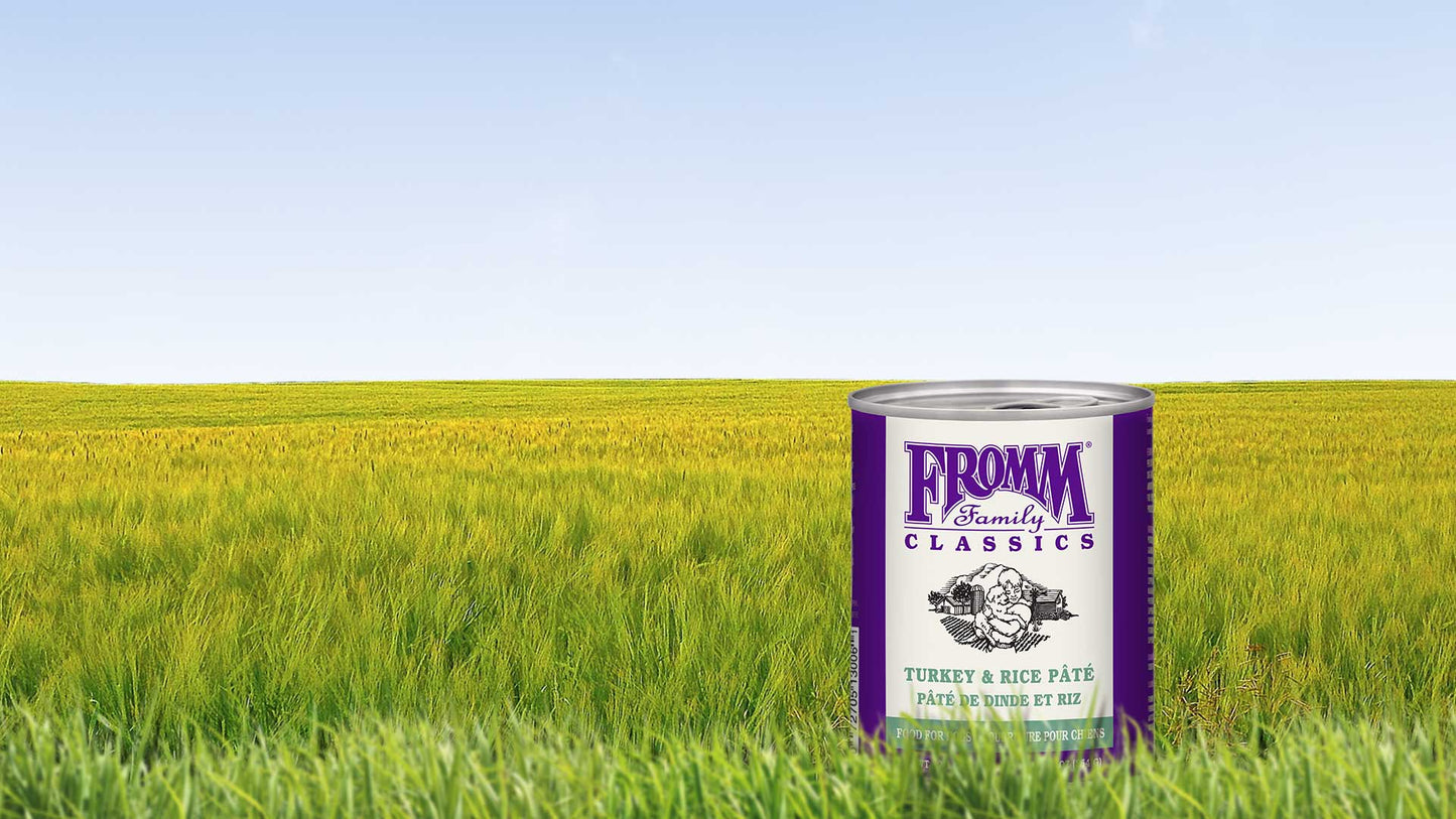 FROMM CLASSIC TURKEY & RICE PÂTÉ DOG FOOD