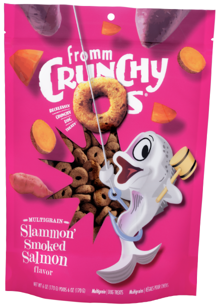 FROMM SLAMMON' SMOKED SALMON DOG TREAT
