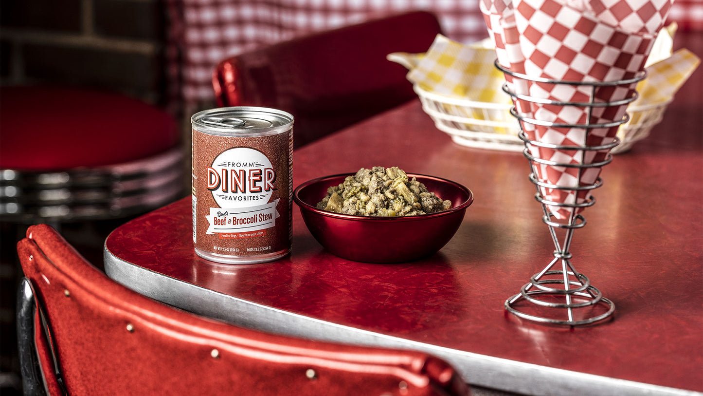 FROMM BUD'S BEEF & BROCCOLI STEW DOG FOOD