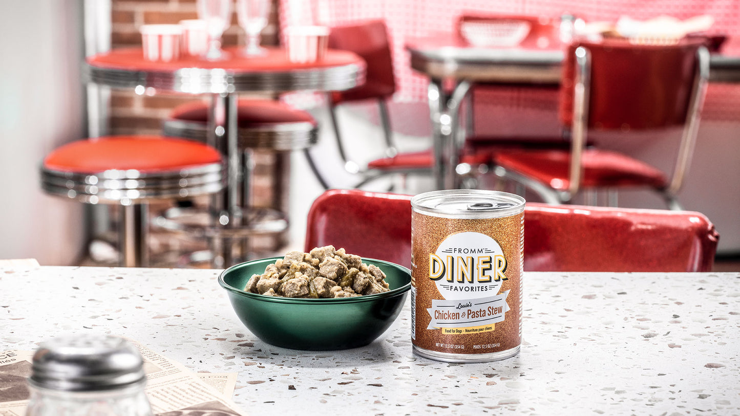 FROMM LOUIE'S CHICKEN & PASTA STEW DOG FOOD