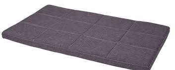BUD'Z COMFORT FLAT DOG BED, GREY