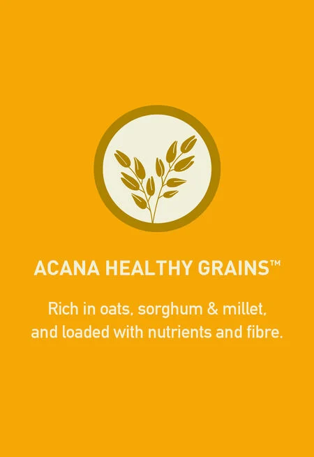 ACANA HEALTHY GRAINS FREE RUN POULTRY RECIPE DRY FOOD