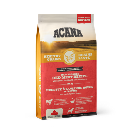 ACANA HEALTHY GRAINS RANCH-RAISED RED MEAT RECIPE DRY FOOD