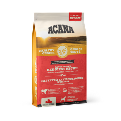 ACANA HEALTHY GRAINS RANCH-RAISED RED MEAT RECIPE DRY FOOD