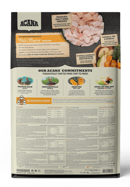 ACANA WILD PRAIRIE RECIPE DRY FOOD
