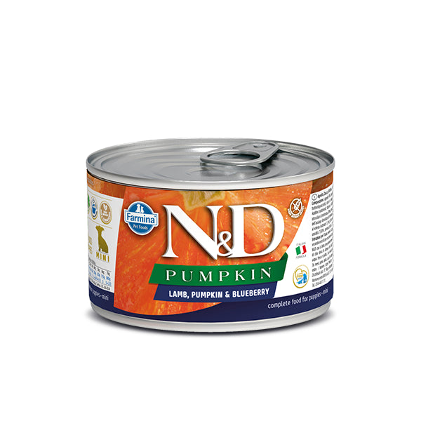 FARMINA N&D PUMPKIN - LAMB, BLUEBERRY, & PUMPKIN DOG WET FOOD