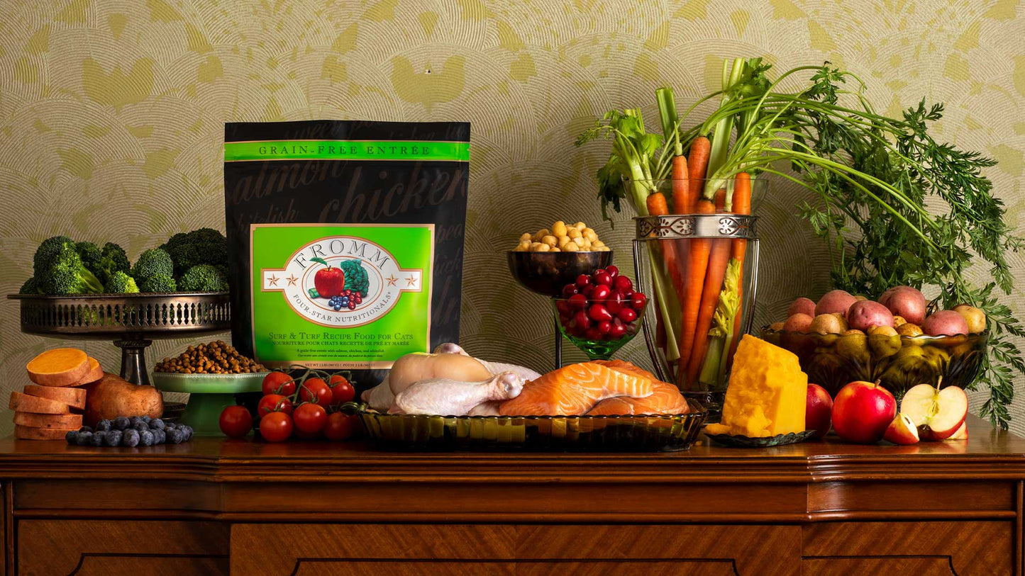 FROMM SURF & TURF RECIPE FOUR STAR CAT FOOD