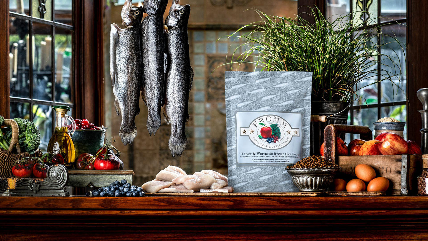 FROMM TROUT & WHITEFISH RECIPE FOUR STAR CAT FOOD