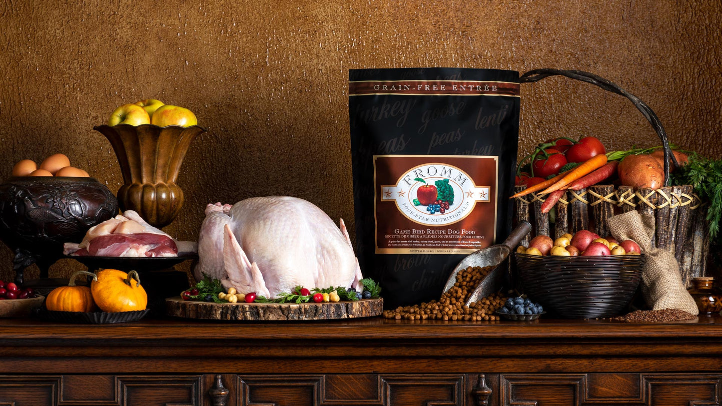 FROMM FOUR STAR GAME BIRD RECIPE DOG FOOD