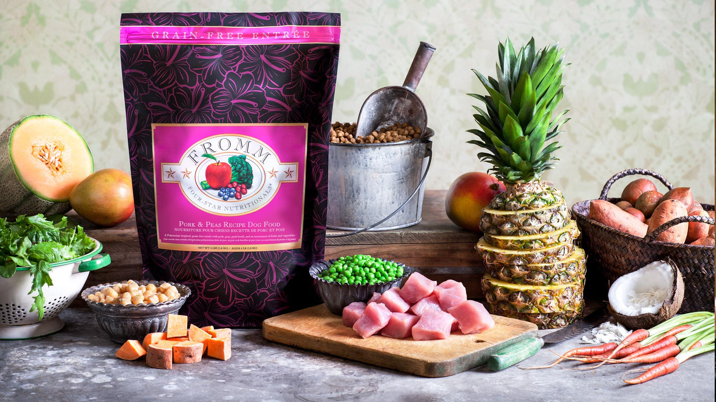 FROMM FOUR STAR PORK & PEAS RECIPE DOG FOOD