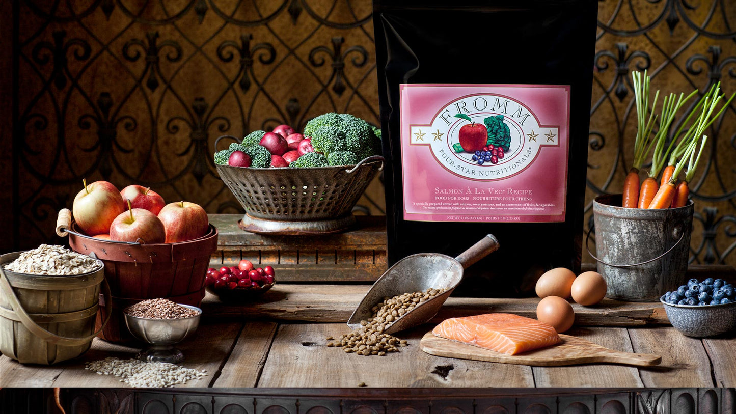 FROMM FOUR STAR SALMON À LA VEG RECIPE DOG FOOD