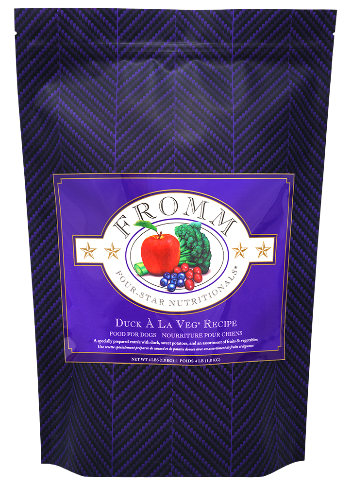 FROMM FOUR STAR DUCK À LA VEG RECIPE DOG FOOD