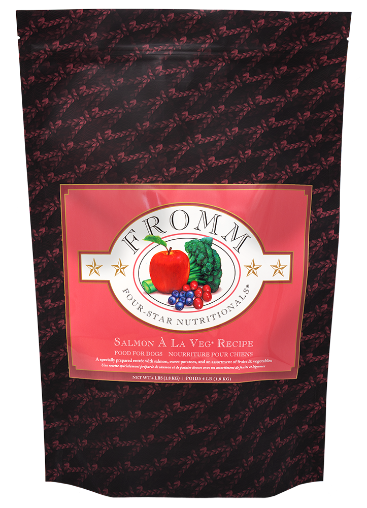 FROMM FOUR STAR SALMON À LA VEG RECIPE DOG FOOD