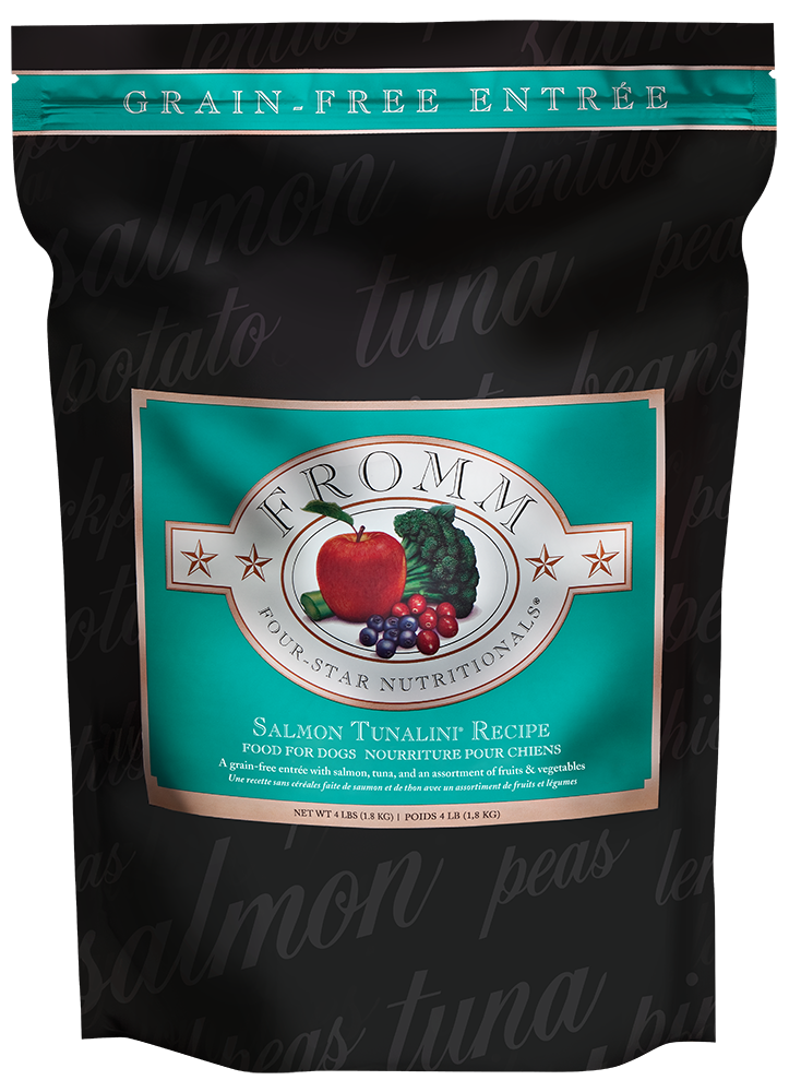 FROMM FOUR STAR SALMON TUNALINI RECIPE DOG FOOD