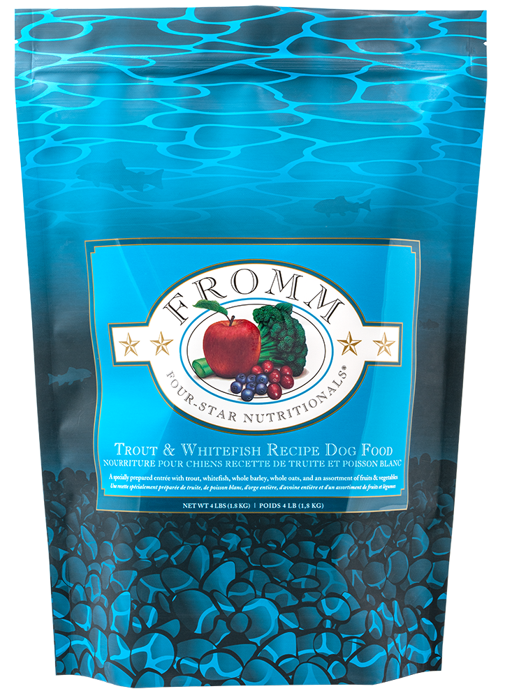 FROMM FOUR STAR TROUT & WHITEFISH RECIPE DOG FOOD