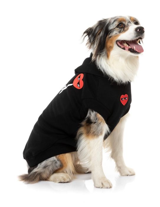 FUZZYARD HEARTBRAKER HOODIE : BLACK