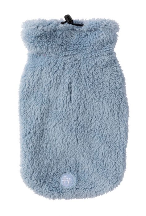 FUZZYARD TURTLE TEDDY SWEATER : WASHED BLUE