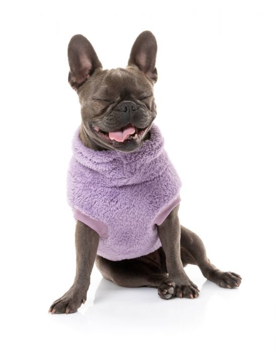 FUZZYARD TURTLE TEDDY SWEATER : PURPLE