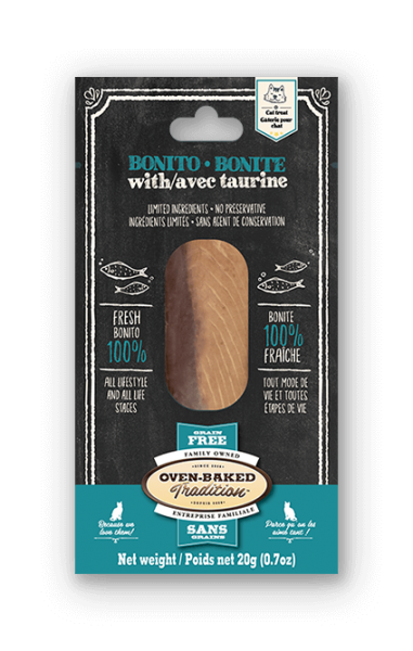 OVEN BAKED TRADITION CAT TREAT FILLETS TREATS FOR CATS – BONITO & TAURINE