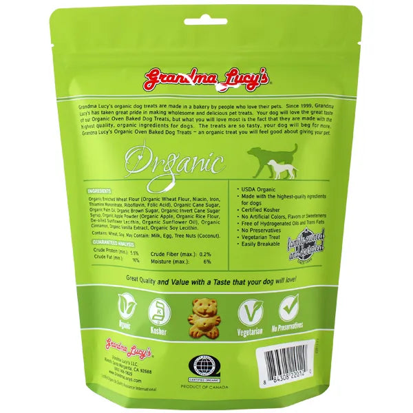 GRANDMA LUCY'S ORGANIC APPLE BAKED TREATS