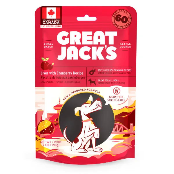 Great jacks dog hot sale treats