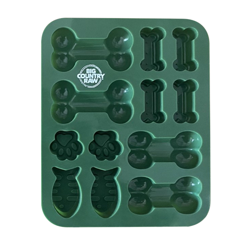 BIG COUNTRY RAW FROZEN TREAT MOLD - SMALL GREEN