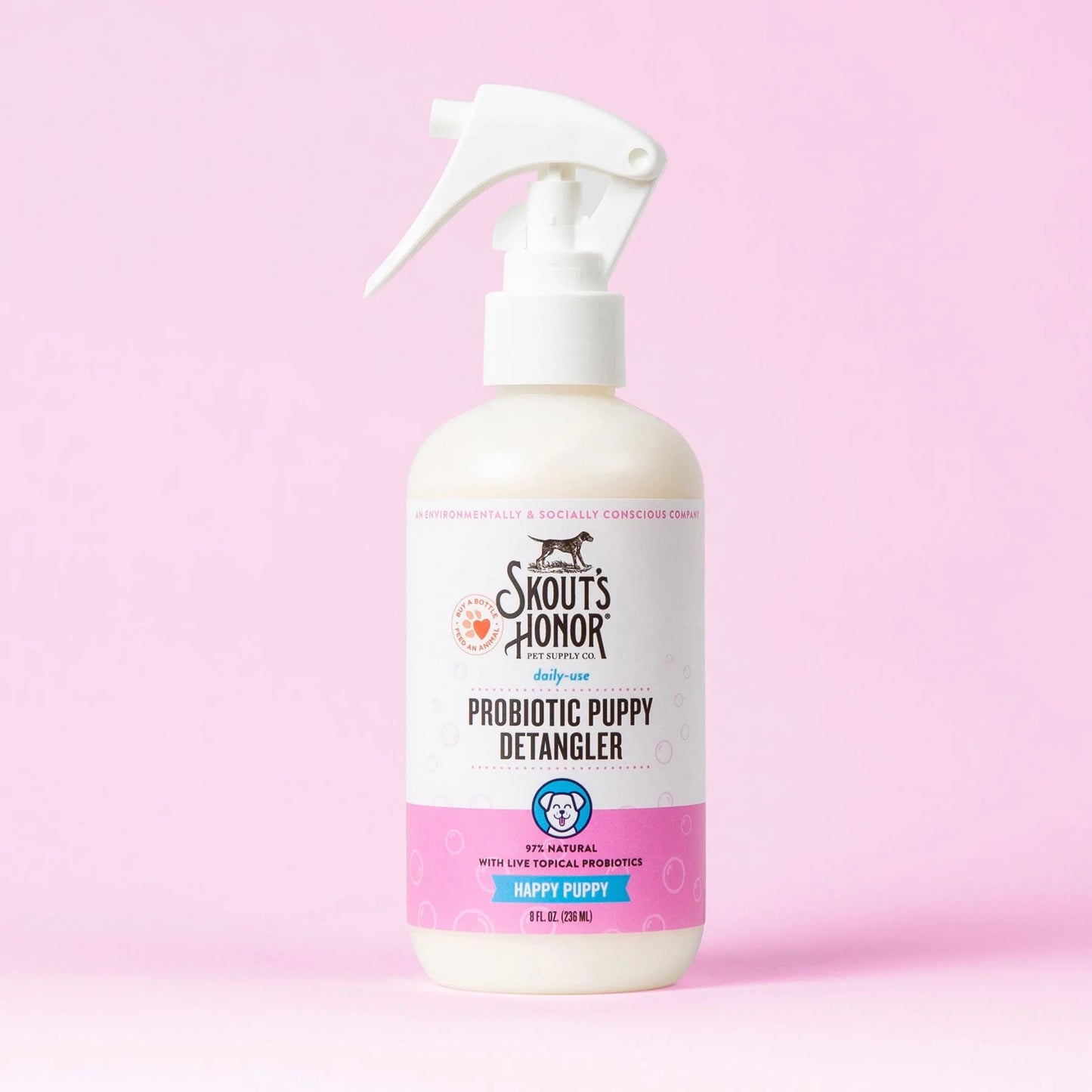 SKOUT ’ S HONOR PROBIOTIC DETANGLER- HAPPY PUPPY