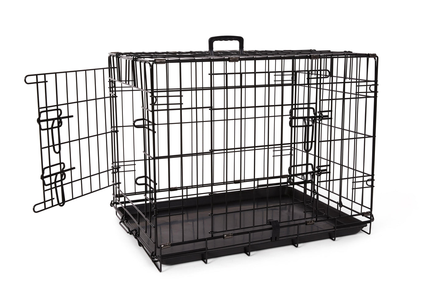 Bud-Z Deluxe Crate Foldable Double Doors Dog