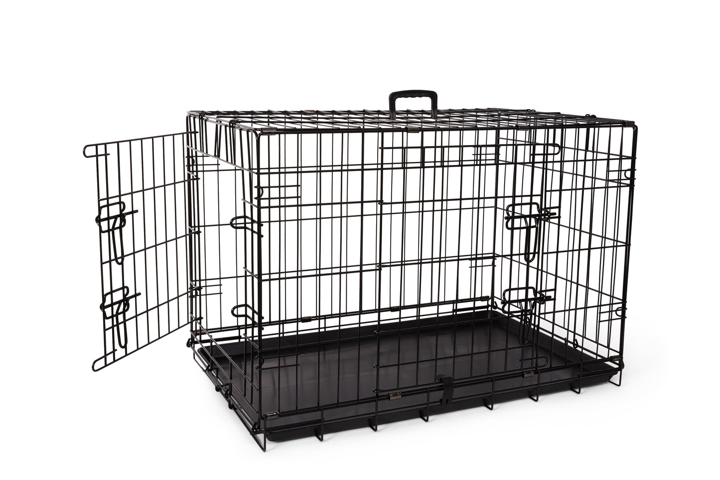 Bud-Z Deluxe Crate Foldable Double Doors Dog