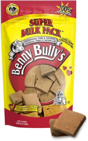 BENNY BULLY LIVER CHOPS ORIGINAL DOG TREATS