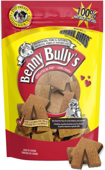BENNY BULLY LIVER CHOPS ORIGINAL DOG TREATS