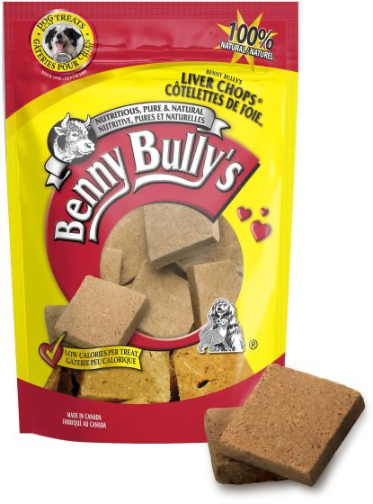 BENNY BULLY LIVER CHOPS ORIGINAL DOG TREATS