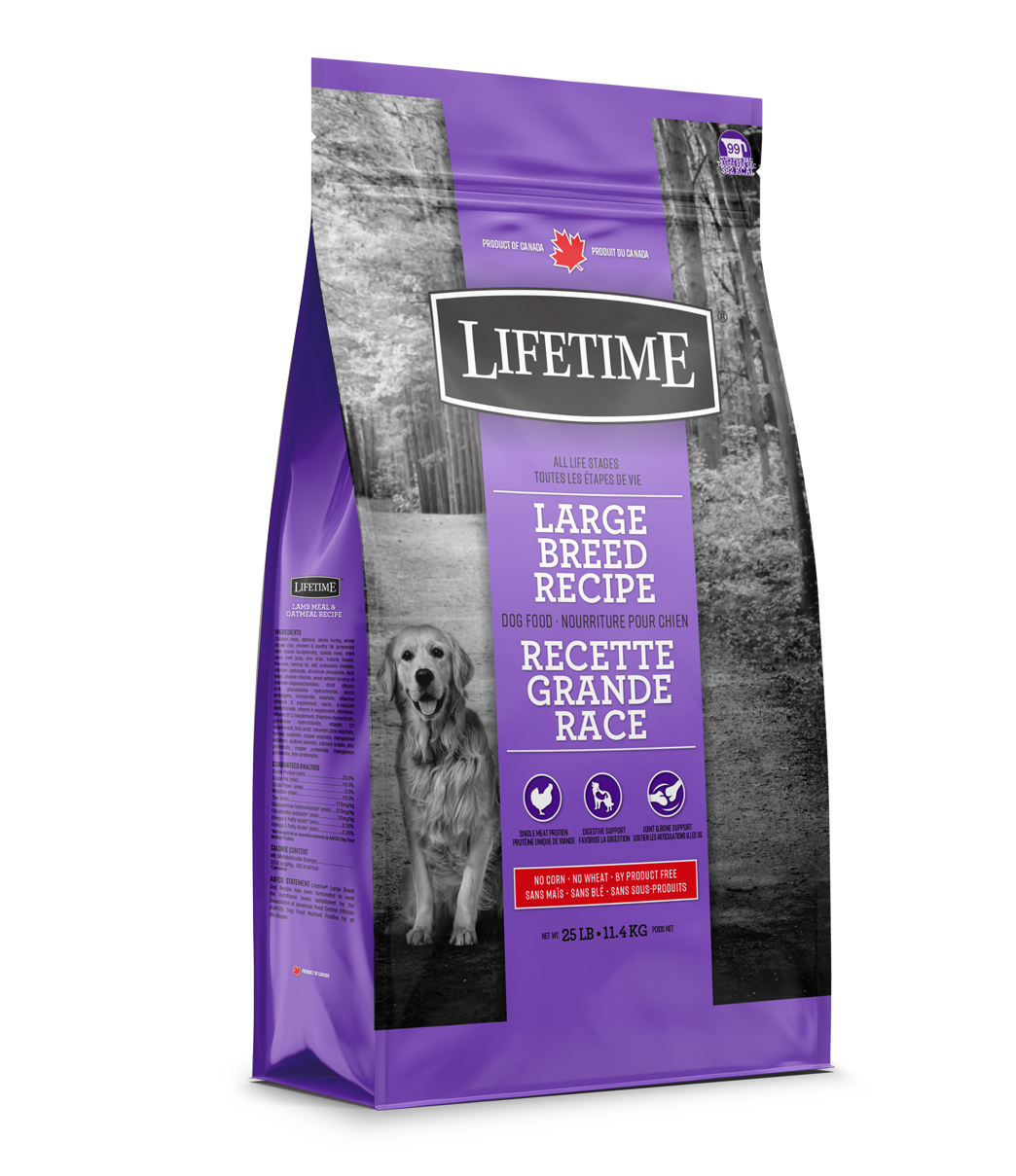 Companion Animal Lifetime Brand Dog Food LIFETIME CHICKEN OATMEAL
