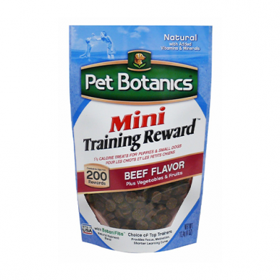 CARDINAL LABS® PET BOTANICS® TRAINING REWARD BEEF DOG TREAT 4 OZ