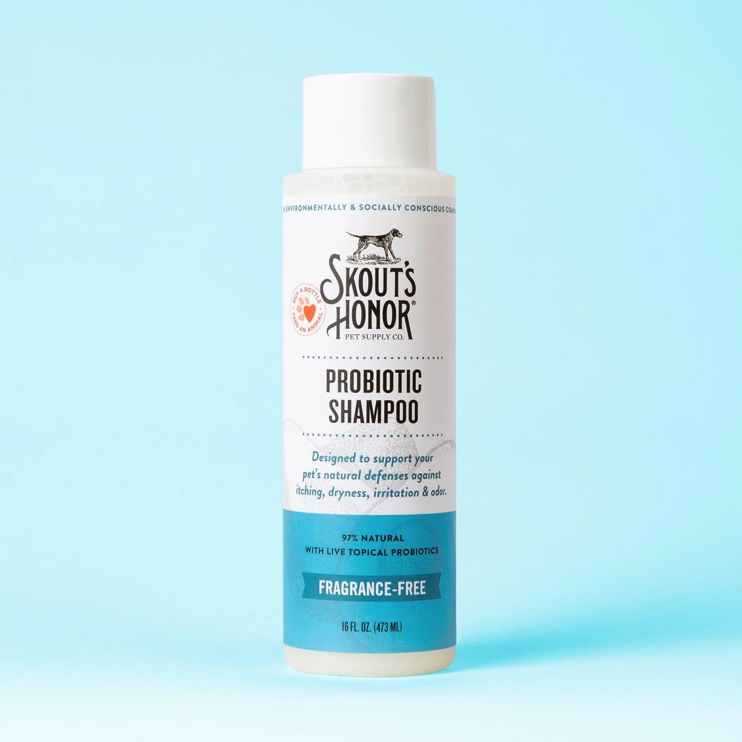 SKOUT ’ S HONOR PROBIOTIC SHAMPOO + CONDITIONER - UNSCENTED