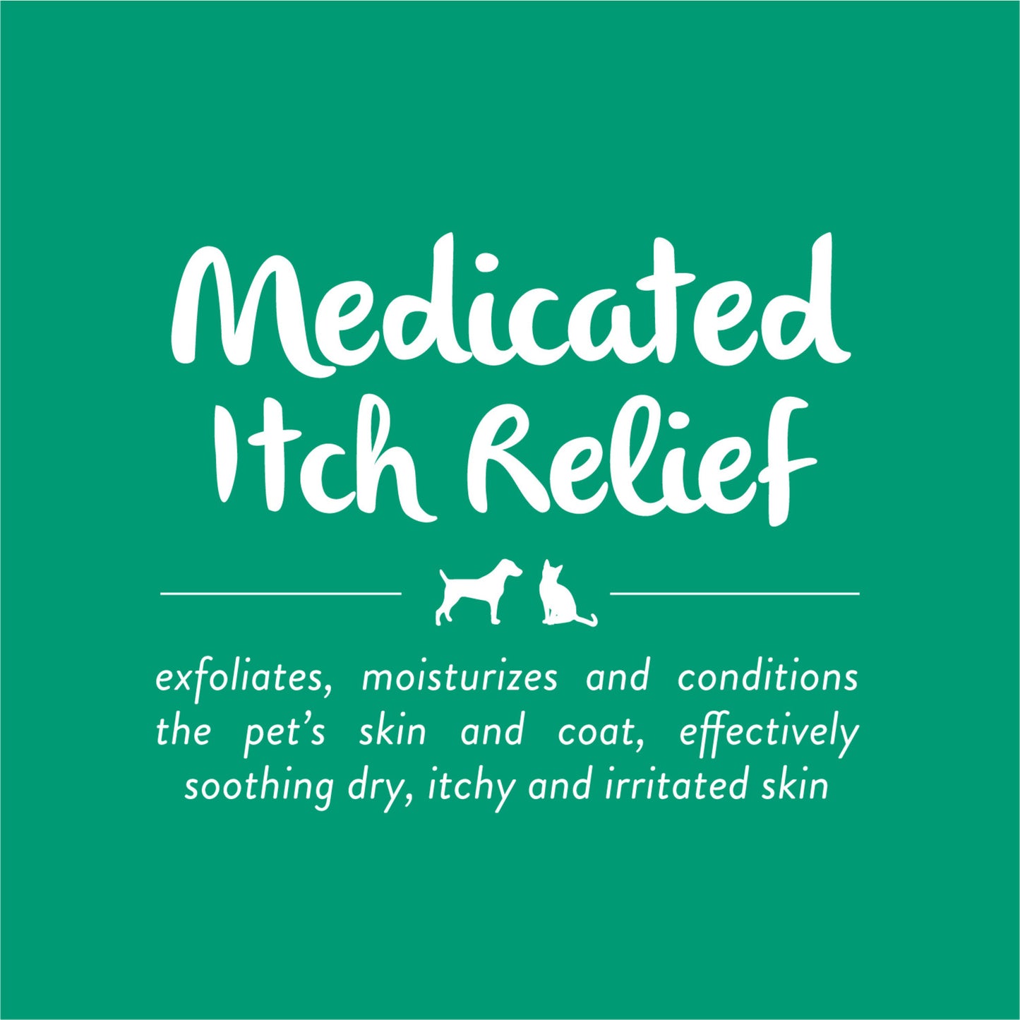TROPICLEAN OATMEAL & TEA TREE MEDICATED ITCH RELIEF SHAMPOO