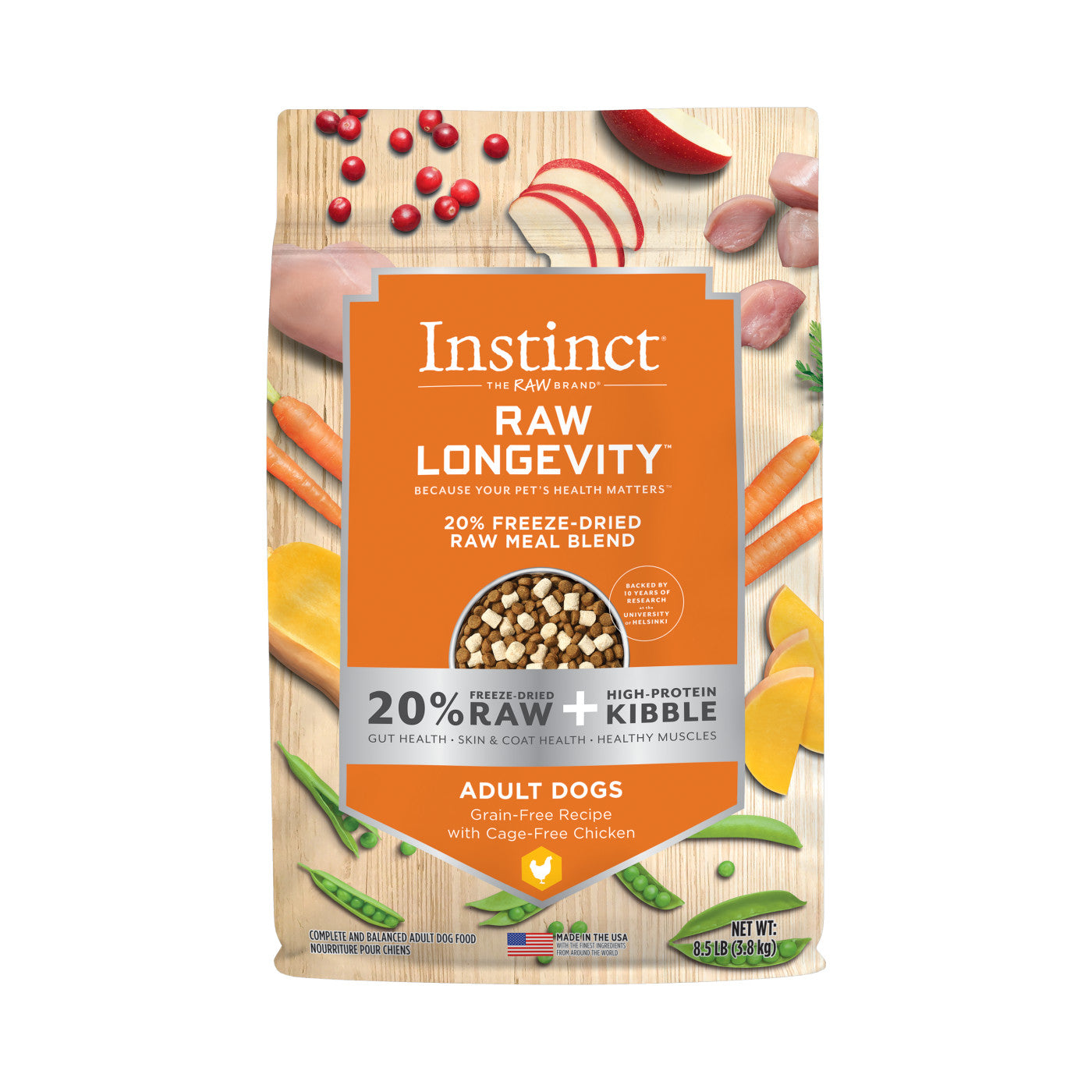 Instinct freeze clearance dried dog food