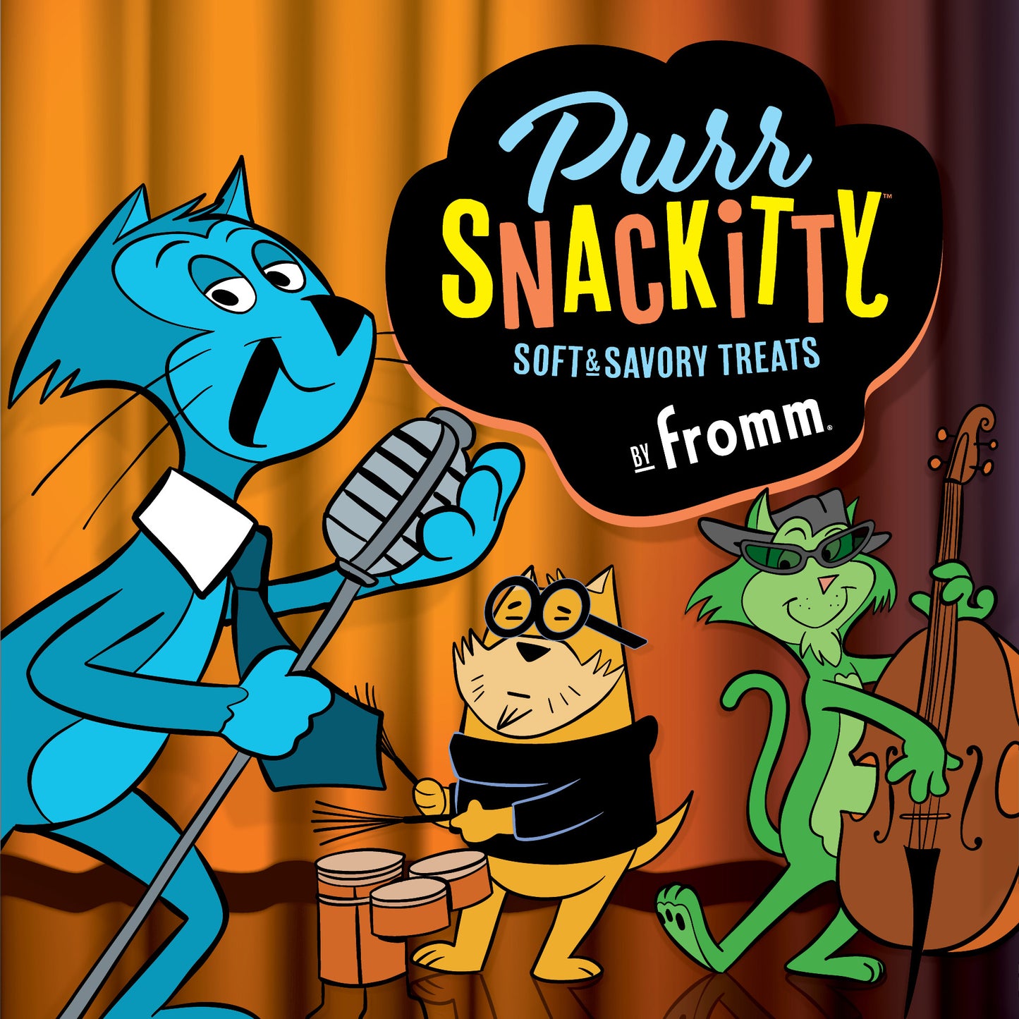 FROMM CHICKEN FLAVOR SNACKITTIES CAT TREAT