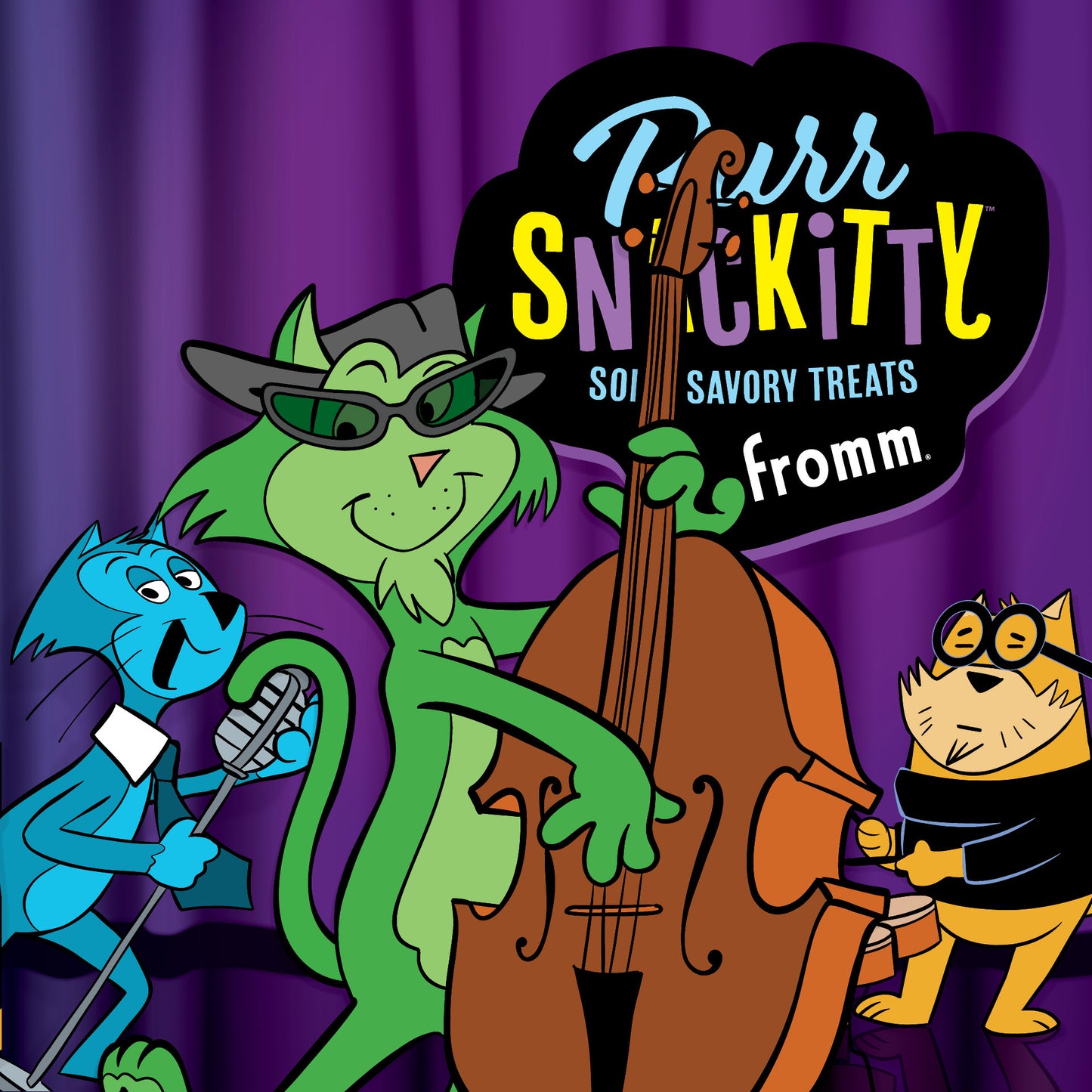 FROMM SALMON FLAVOR SNACKITTIES CAT TREAT