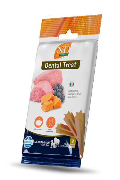 FARMINA N&D DENTAL STICKS WITH LAMB & BLUEBERRY FOR DOGS
