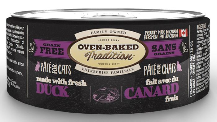 OVEN-BAKED TRADITION GRAIN FREE DUCK  PATE CAT