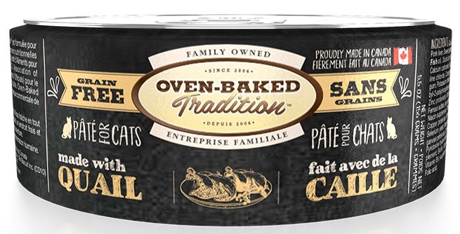 OVEN-BAKED TRADITION GRAIN FREE QUAIL PATE CAT