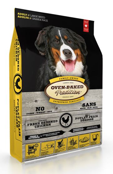 OVEN-BAKED TRADITION DOG FOOD FOR LARGE BREED ADULT DOGS – CHICKEN