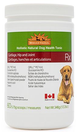 WELLYTAILS CARTILAGE AND HIP AND JOINT RX DOG SUPPLEMENT