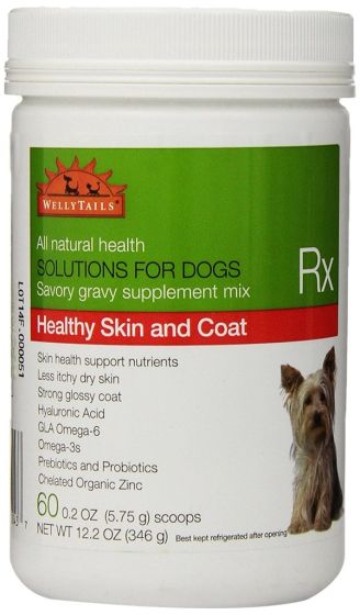 WELLYTAILS HEALTHY SKIN AND COAT RX DOG SUPPLEMENT