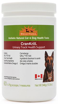WELLYTAILS CRAN KRILL URINARY TRACT SUPPORT RX DOG 345 G