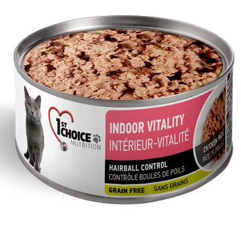 1st CHOICE ADULT INDOOR VITALITY CHICKEN PATE CAT - 156G