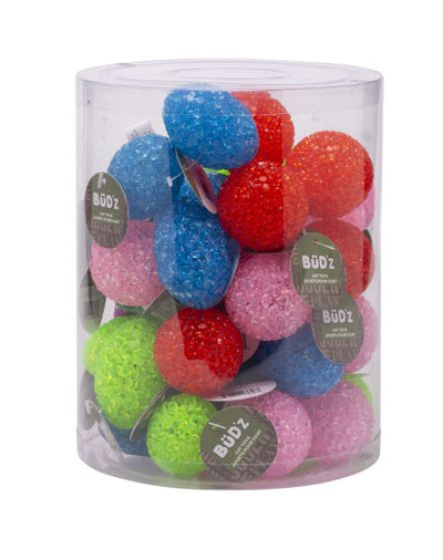 BUD'Z  CRYSTAL BALL WITH  BELL CAT TOYS ASSORTED - 1 COUNT