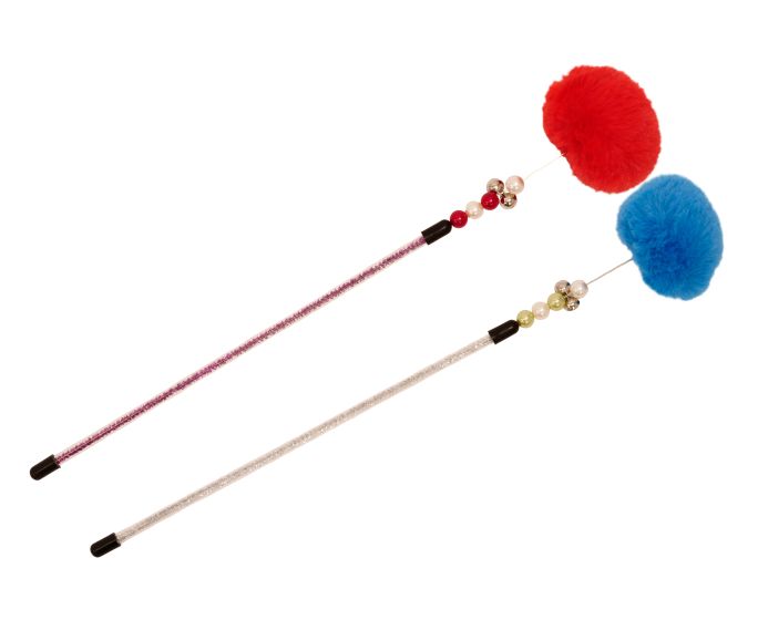 BUD'Z FEATHER DUSTER CARDINAL  CAT TOYS 1 PC